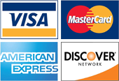 we accept all debit credit cards